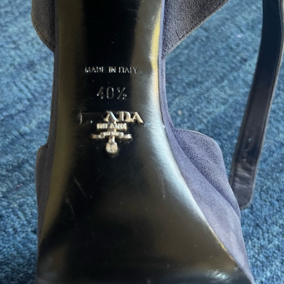 Platform Suede Prada Heels - Picture 9 of 9
